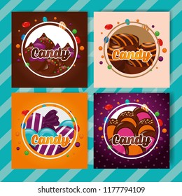 sweet candy card