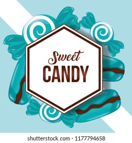 sweet candy card