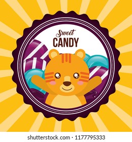 sweet candy card