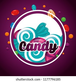 sweet candy card