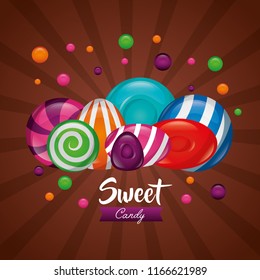 sweet candy concept