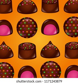 sweet candy concept