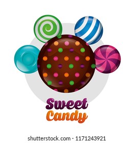sweet candy concept