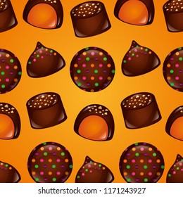sweet candy concept