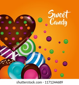 sweet candy concept