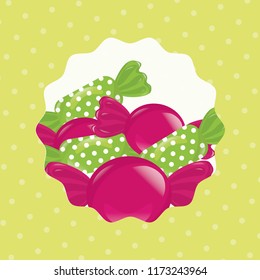 sweet candy concept