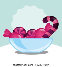 sweet candy concept
