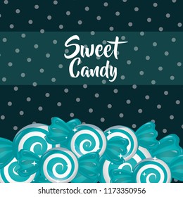sweet candy concept