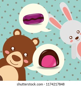 sweet candy concept