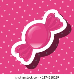 sweet candy concept