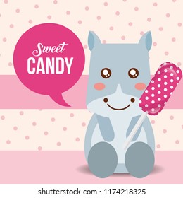 sweet candy concept