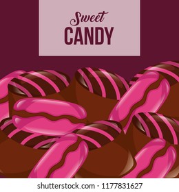 sweet candy concept