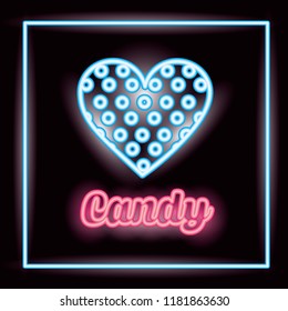 sweet candy concept