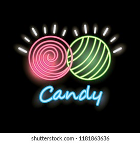 sweet candy concept