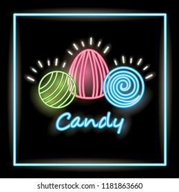 sweet candy concept