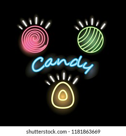 sweet candy concept