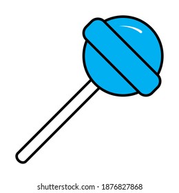 Sweet candy design, Sugar caramel bonbon food dessert snack tasty and vintage theme Vector illustration