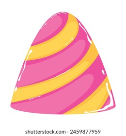 Sweet candy gum Candy icon Vector illustration