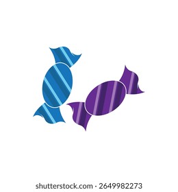 Sweet Candy icon illustration vector flat design
