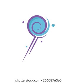 Sweet Candy icon illustration vector flat design