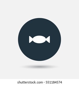 sweet candy icon vector, can be used for web and mobile design