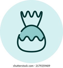 Sweet candy, illustration, vector on a white background.