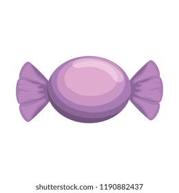sweet candy isolated icon