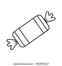 sweet candy isolated icon