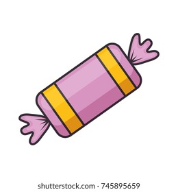 sweet candy isolated icon