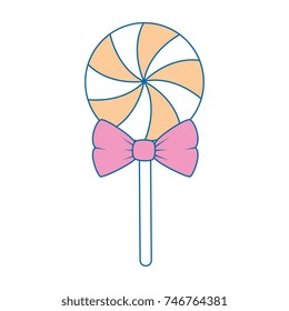 sweet candy isolated icon