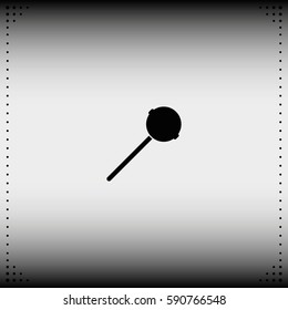 Sweet candy. Lollipop illustration.