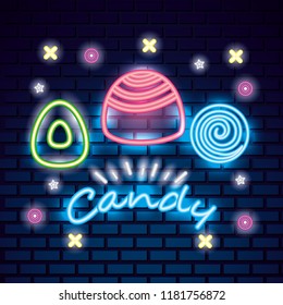 sweet candy neon