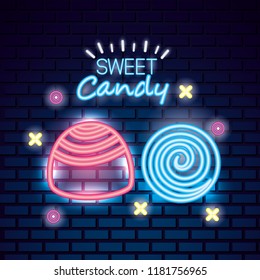 sweet candy neon
