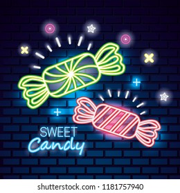 sweet candy neon