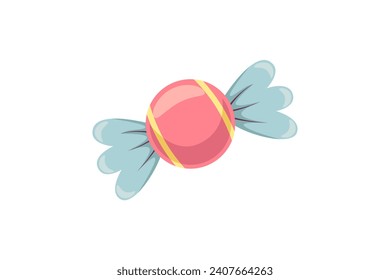 Sweet Candy New Year Sticker