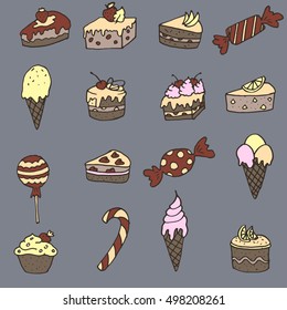 sweet candy pattern