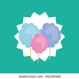 sweet candy shop icon vector illustration graphic design