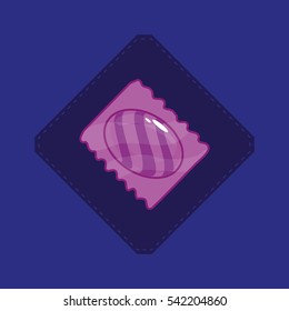sweet candy shop icon vector illustration graphic design