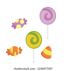 Sweet Candy Sugar Illustration Vector Clipart