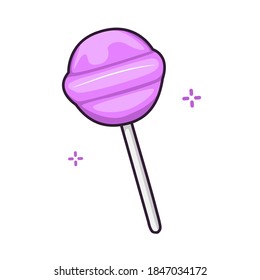 Sweet candy vector graphics illustration