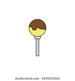 sweet candy vector type icon