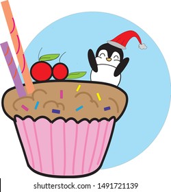 sweet capcake for your holiday