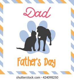 Sweet card for Fathers Day