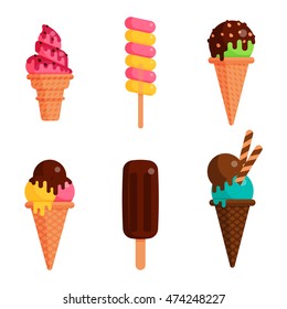 Macam Macam Imades Cartoon Icecream Images Stock Photos Vectors Shutterstock