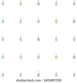 Sweet cartoon ice cream. Vector colorful ice creams.