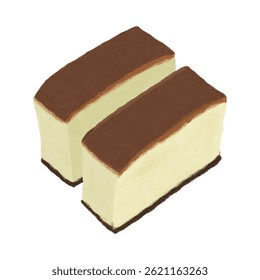 Doce Castella Esponja Bolo Escultura Comida Sobremesa