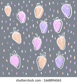 Sweet Chalk Strawberry individual icons 