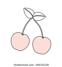 Sweet cherries fruit