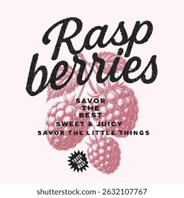 Sweet Cherries typography text print. Retro berry Print Design Vector with Slogan. Fashion graphic prints for fruit martini, Fashion slogan print. women's cute t-shirt print, vintage poster design.