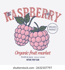 Sweet Cherries typography text print. Retro berry Print Design Vector with Slogan. Fashion graphic prints for fruit martini, Fashion slogan print. women's cute t-shirt print, vintage poster design.